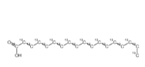 硬脂酸-13C18；Stearic acid-C18；CAS号：287100-83-8